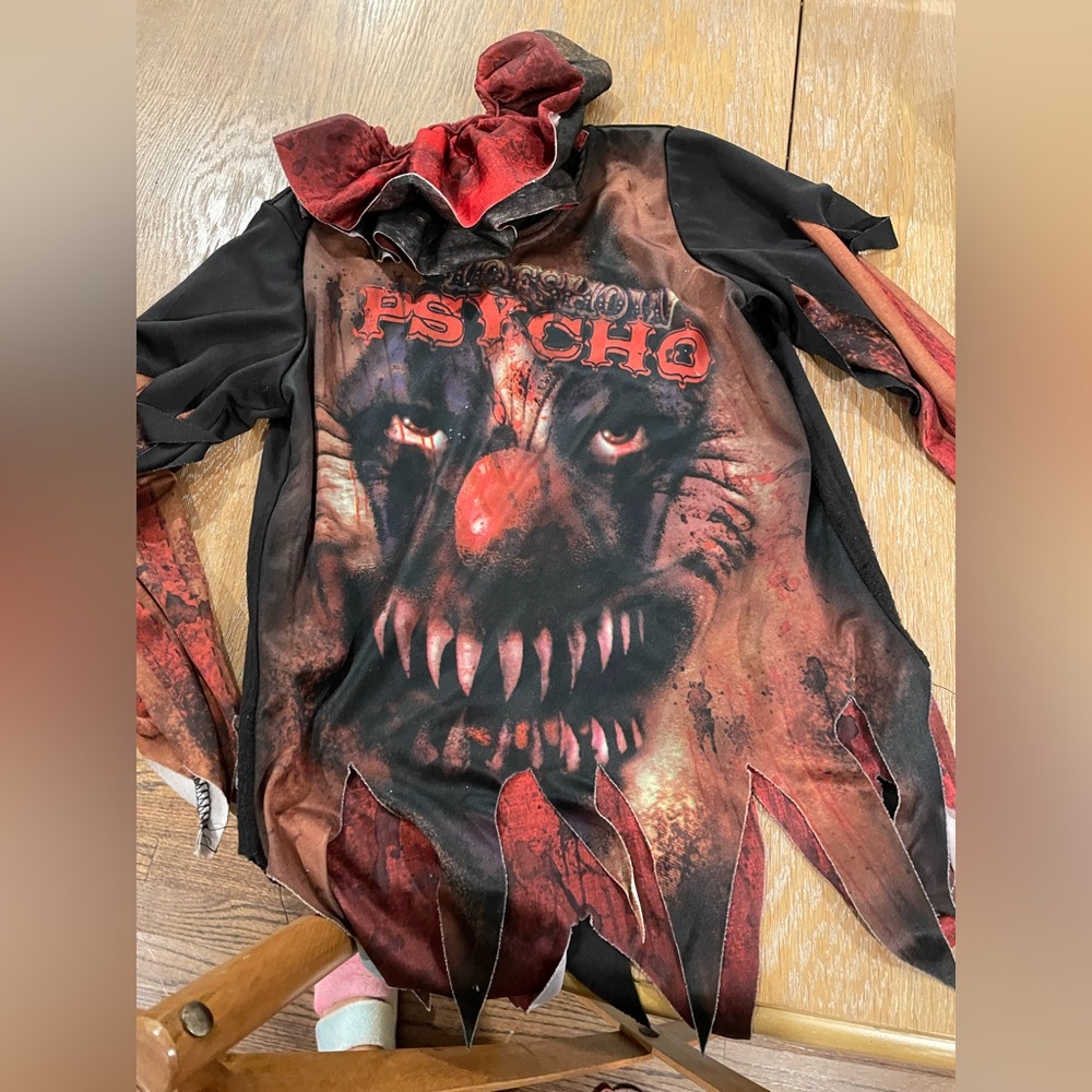 Scary Clown kids Halloween shirt